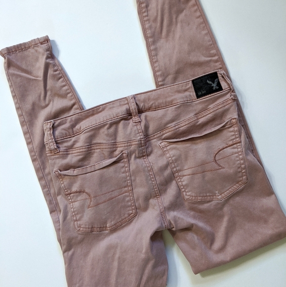 American Eagle Blush Colored Jeggings - Picture 2 of 6